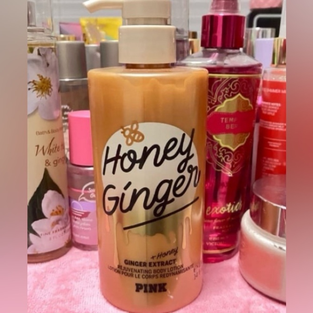 Victoria’s Secret PINK Honey Ginger 14oz Pump Lotion NWT